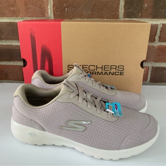 Skechers Shoes - Skechers Womens Go Walk Joy-Ecstatic Taupe Running Shoes sneakers US 9 W Wide
